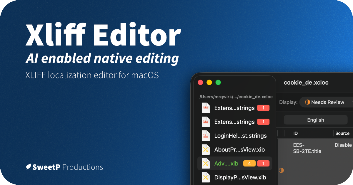 Xliff Editor