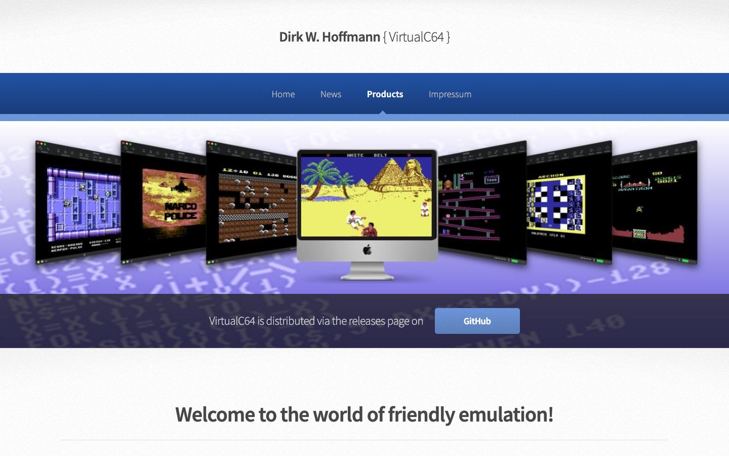 VirtualC64 official website
