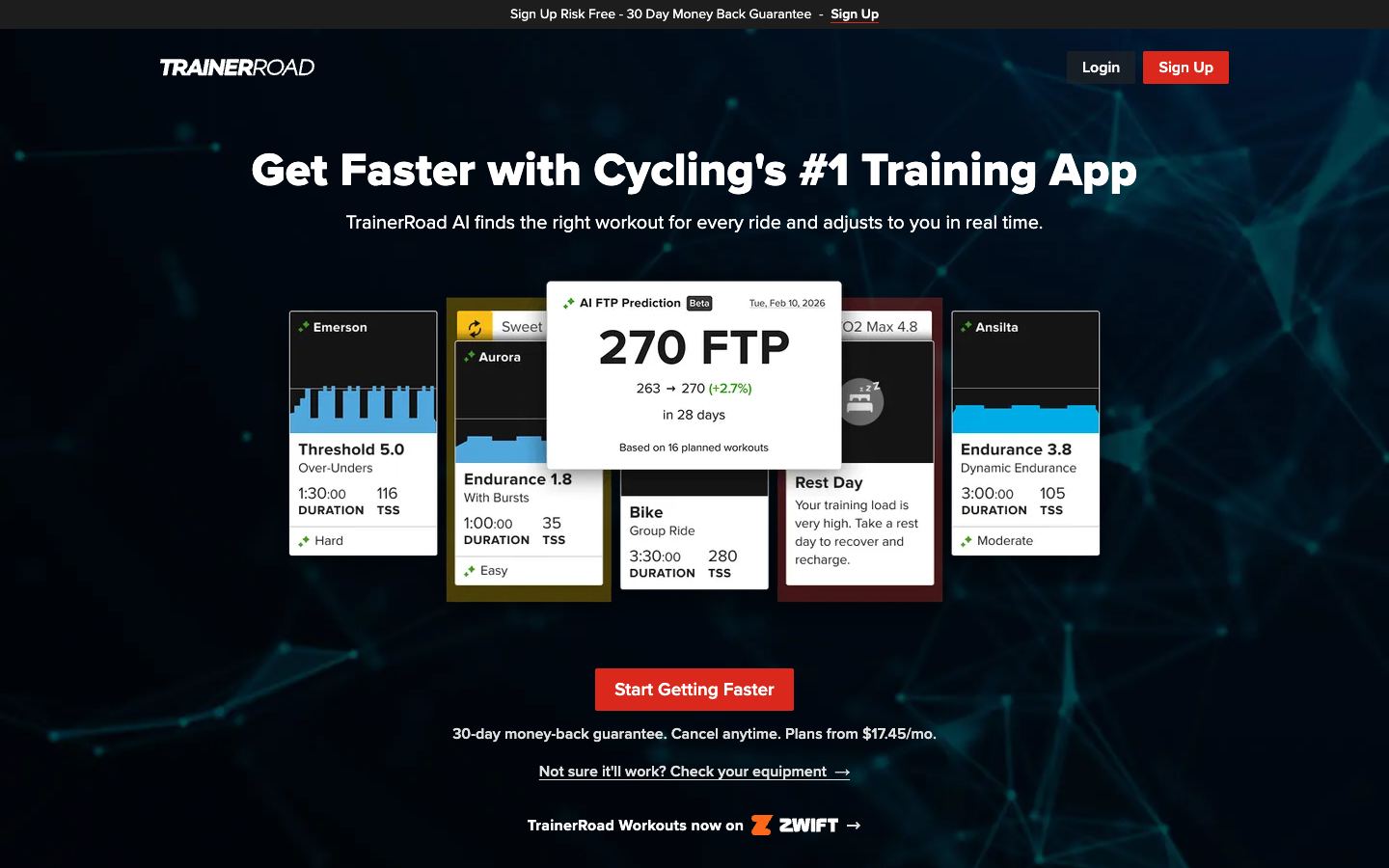TrainerRoad official website