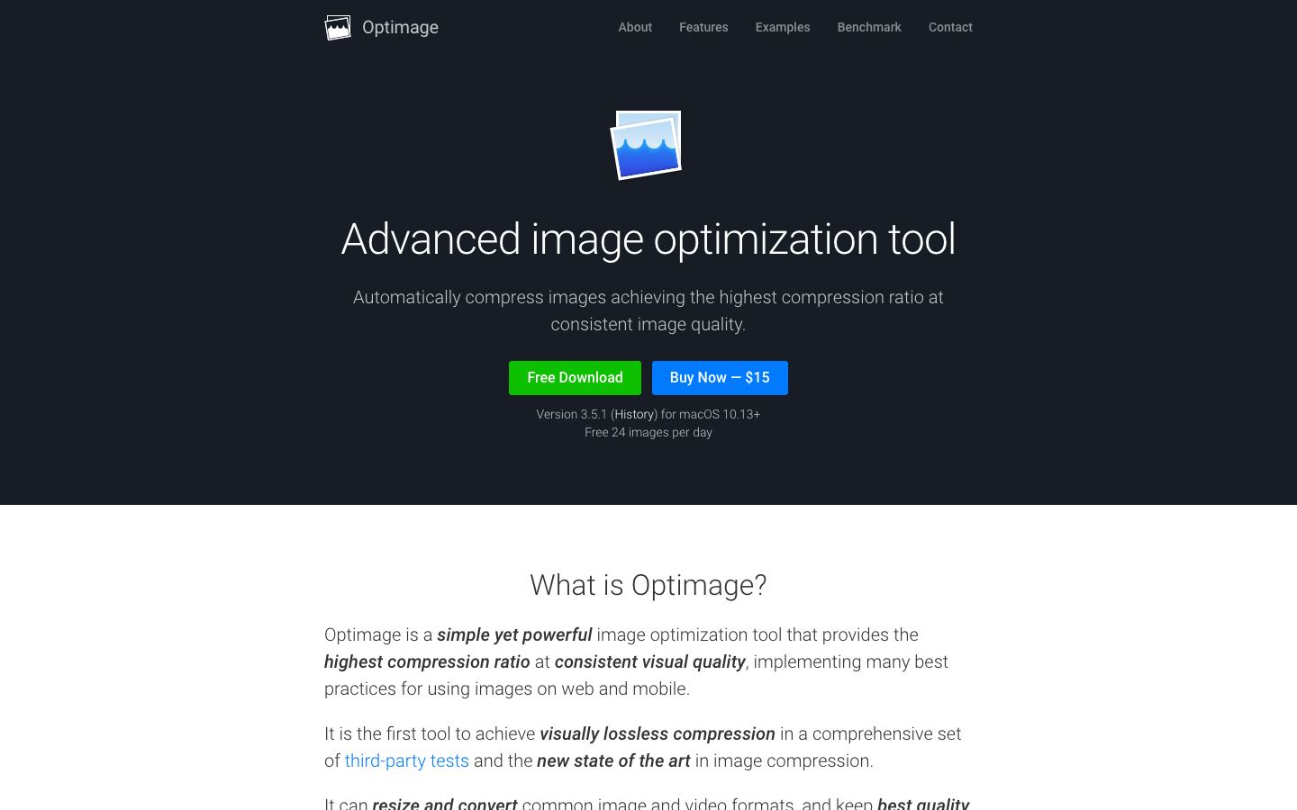Optimage official website