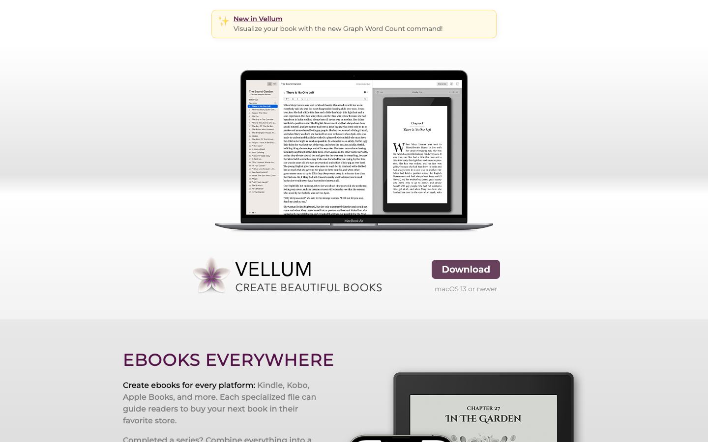 Vellum official website