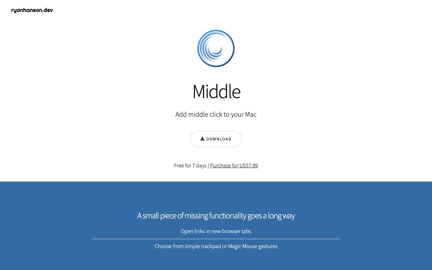 Middle official website