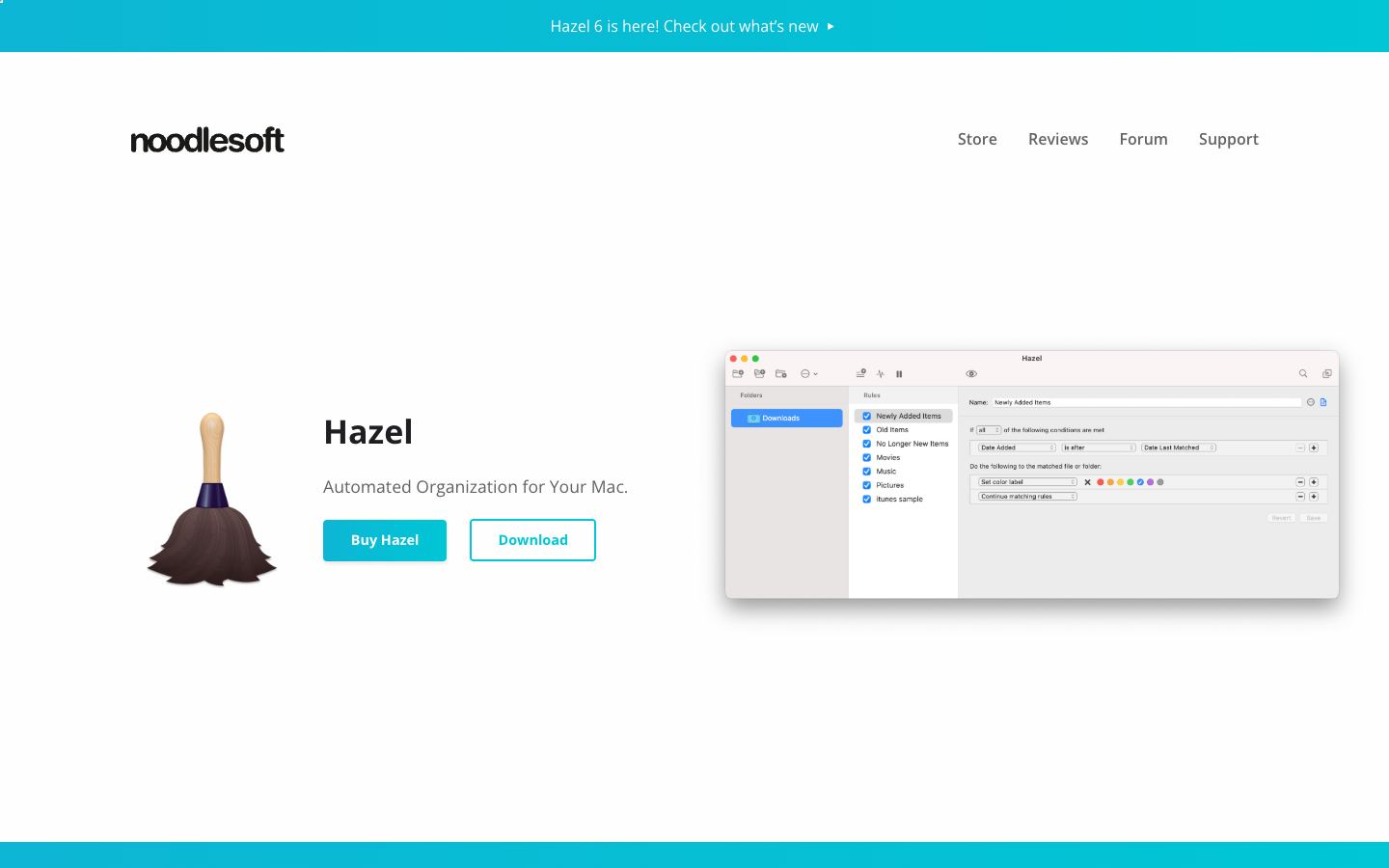 Hazel official website