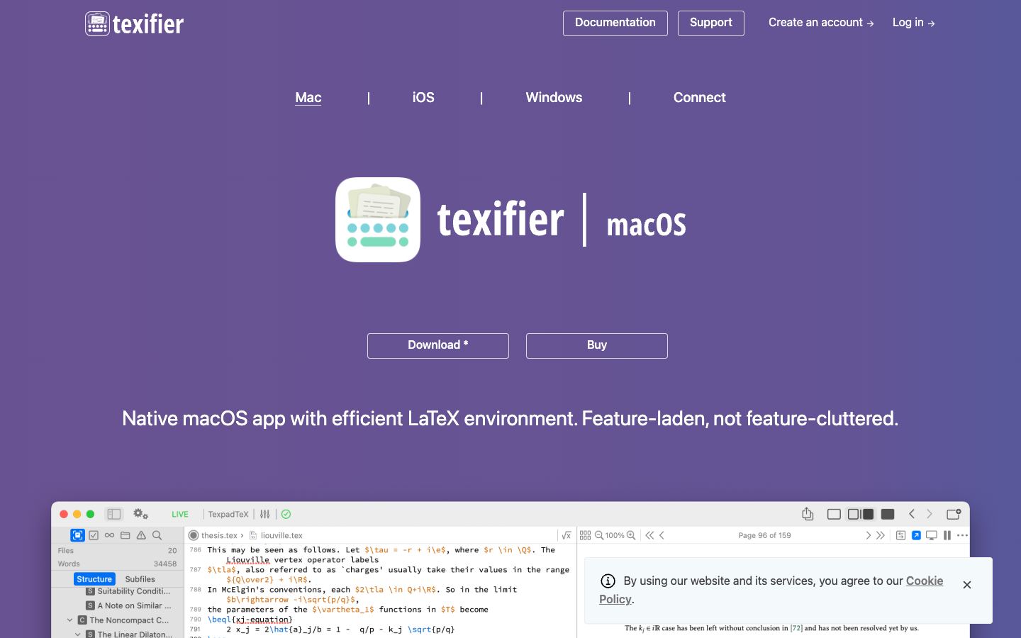 Texifier official website