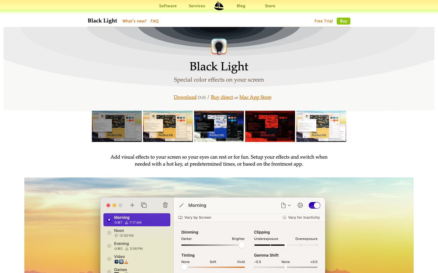 Black Light official website