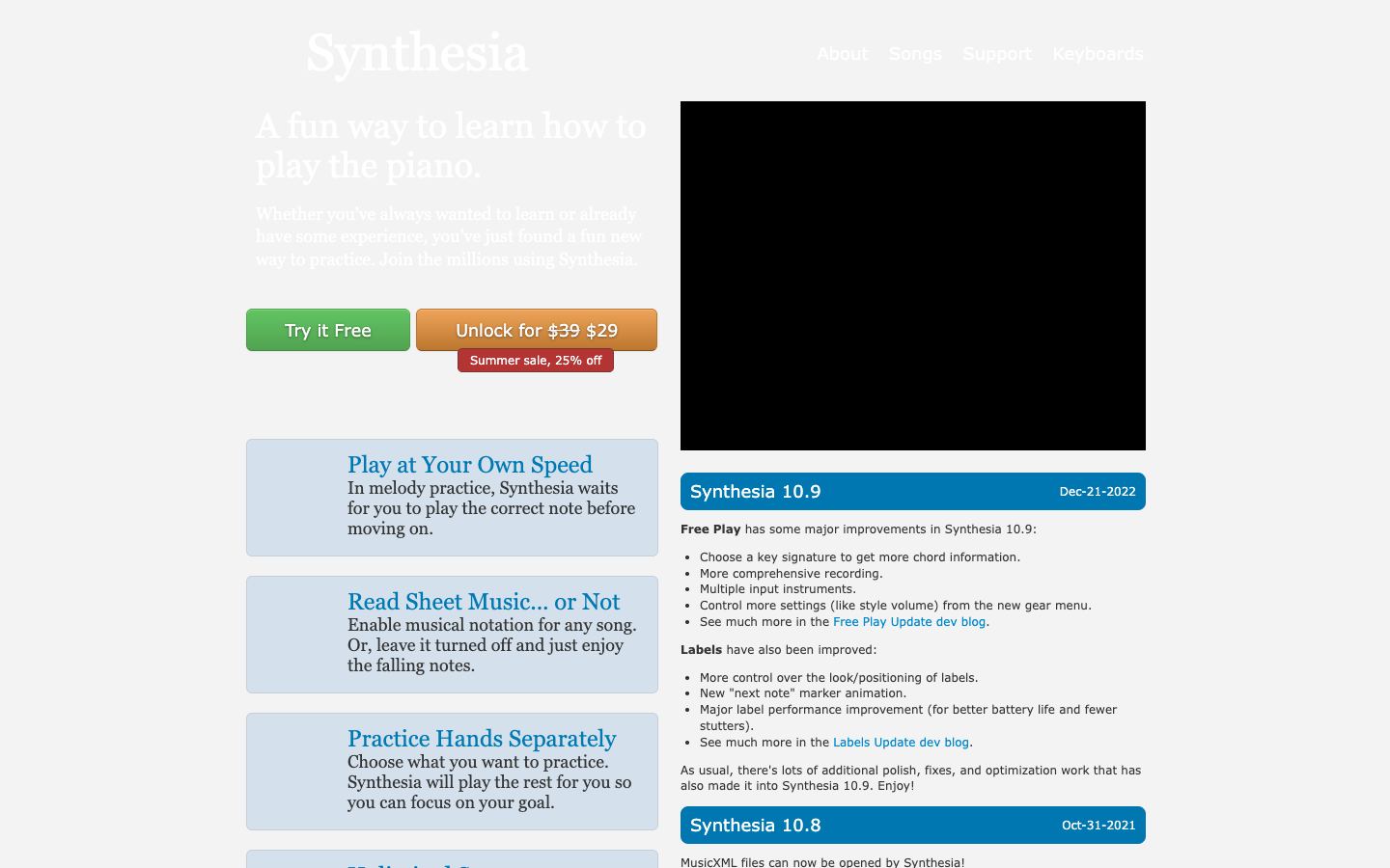 Synthesia official website
