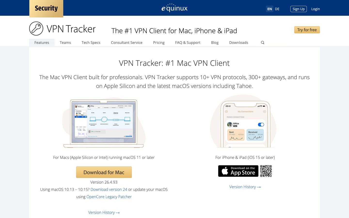 VPN Tracker 365 official website