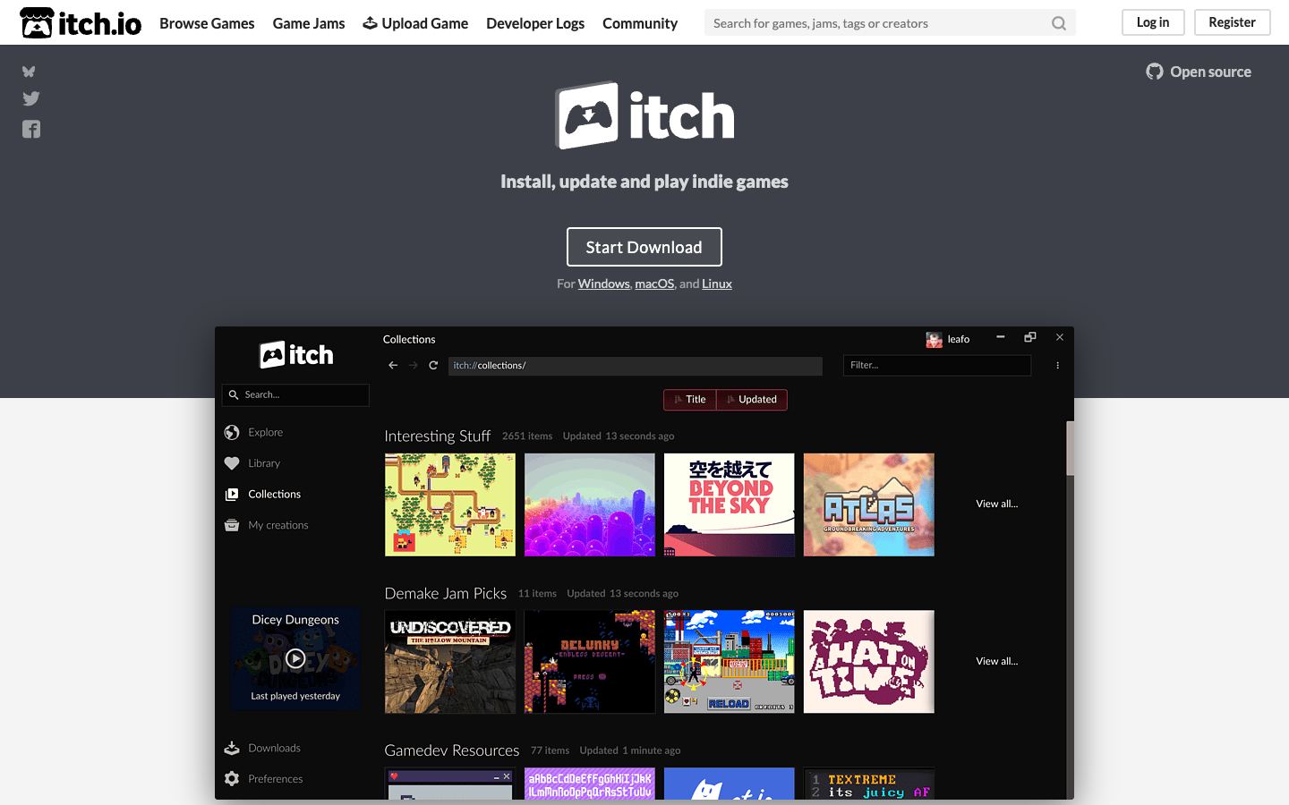 itch official website