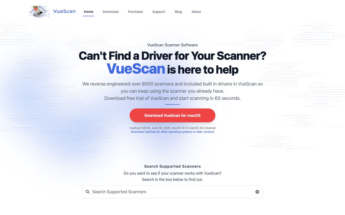 VueScan official website
