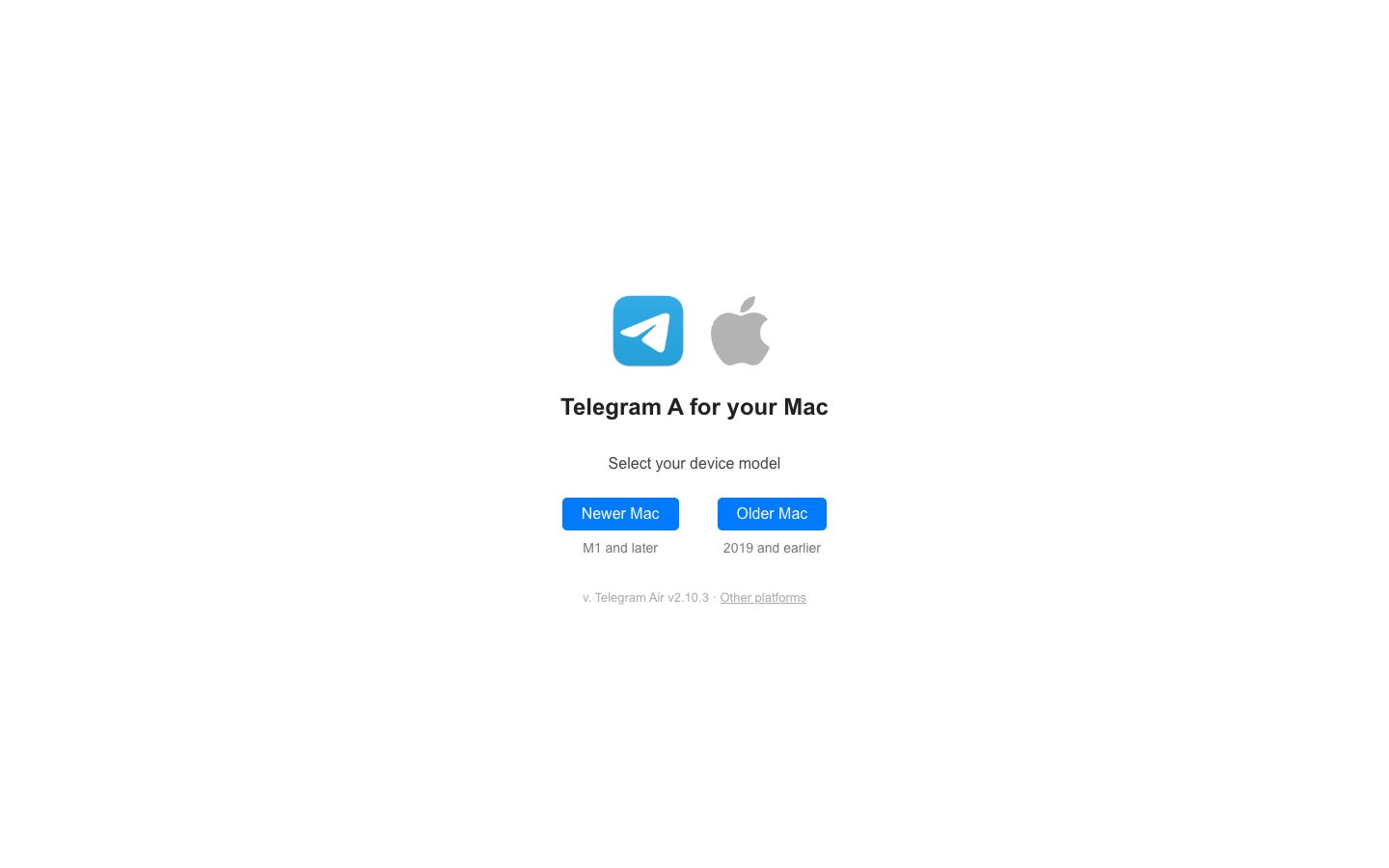Telegram A official website