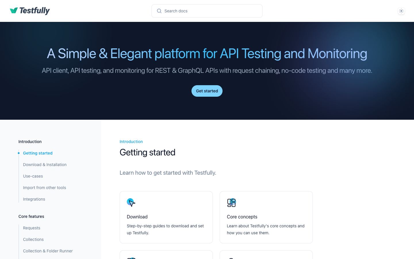 Testfully official website