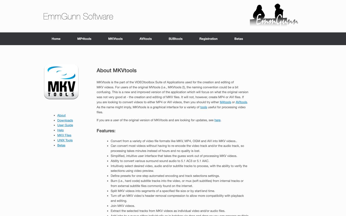 MKVtools official website