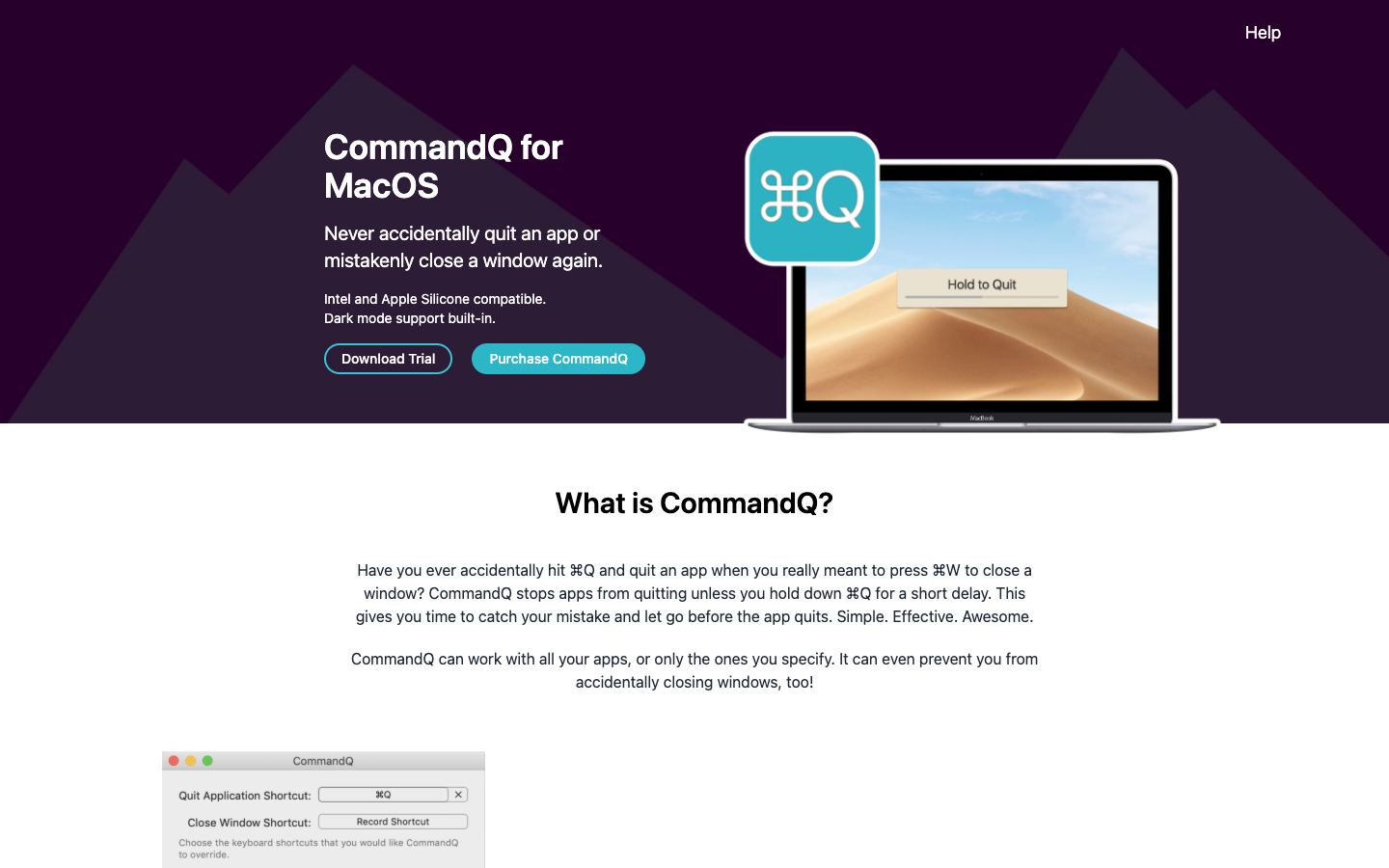 CommandQ official website
