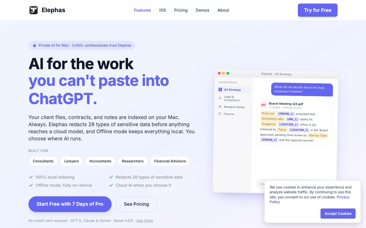 Elephas official website