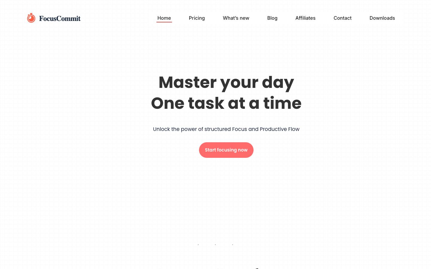 FocusCommit official website