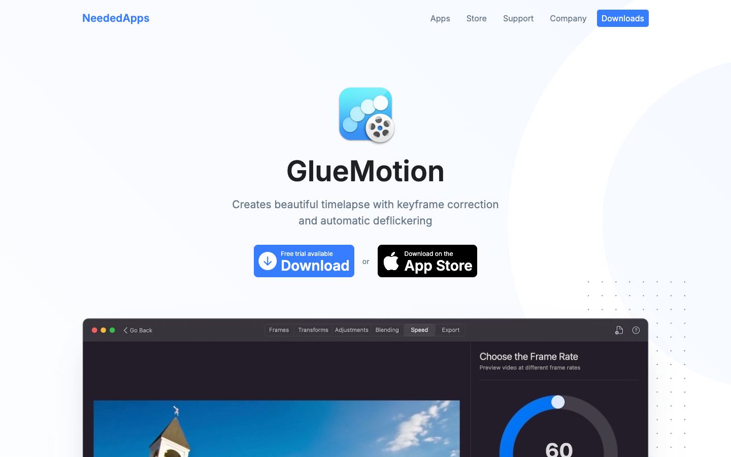 GlueMotion official website