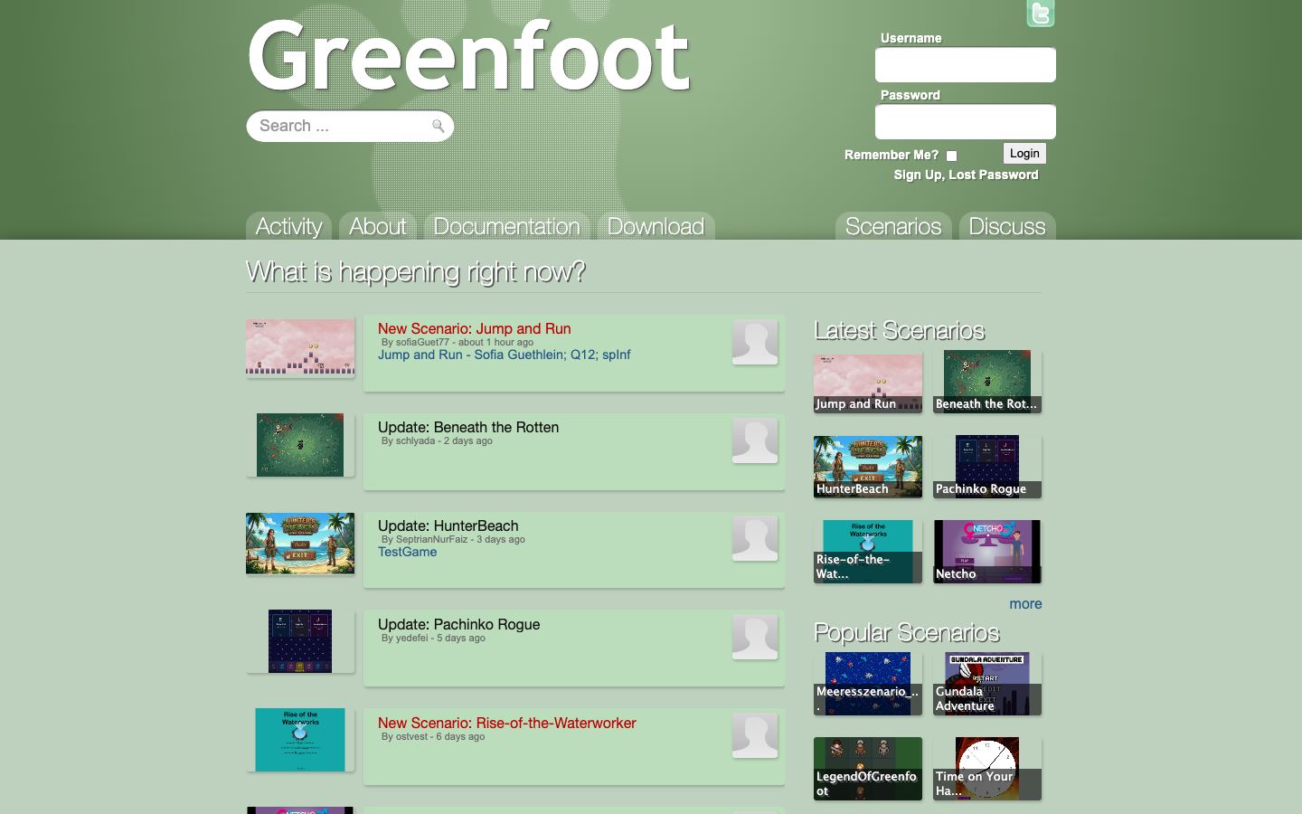 Greenfoot official website